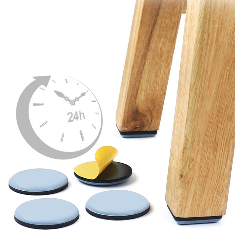 Teflon Chair Glides & Chair Leg Caps & Best Floor Protector & Furniture