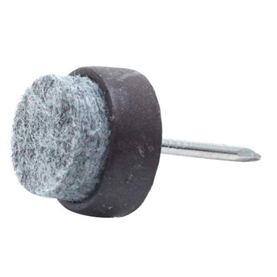 Round Nail On Felt Pads Slider Glide Pads for Chairs