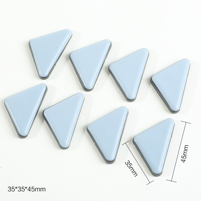 35*35*45mm Triangle Square Self-adhesive PTFE Teflon Furniture Glides