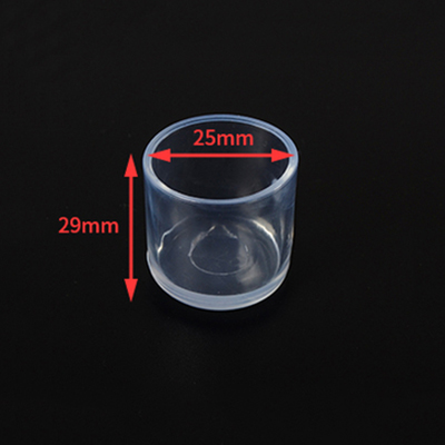 25mm Furniture Leg Cover Clear Non Slip Leg Tips Furniture Grippers Pads Floor Protector