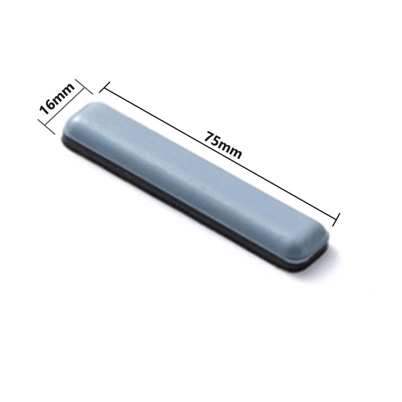 Rectangular Teflon Furniture Sliders Stick Furniture Glides for Easy Moving on Carpet Hardwood Tile